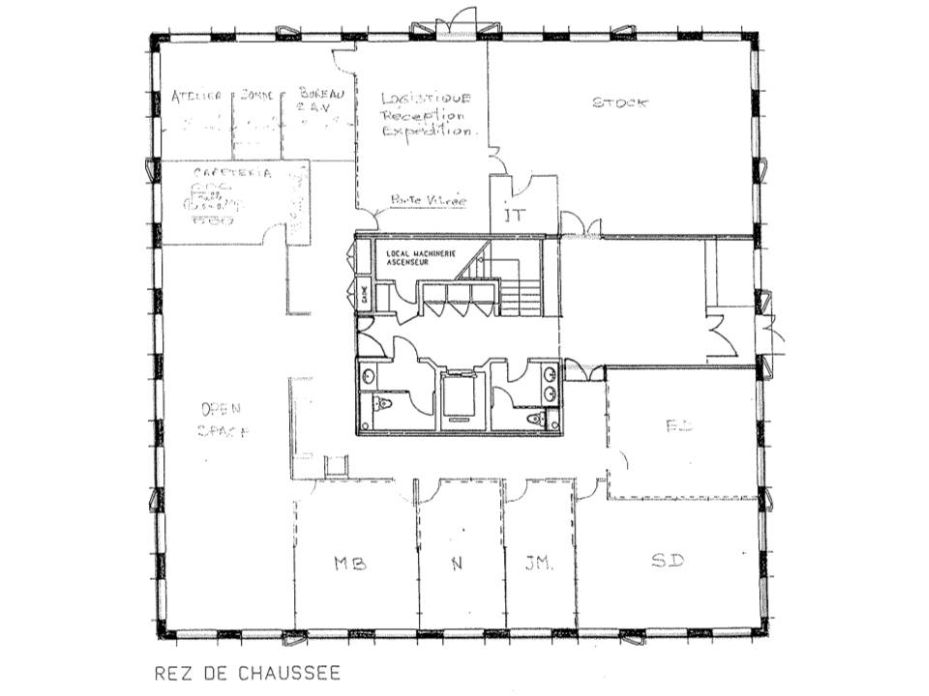 Bureau Villebon-sur-Yvette 2264m² Location bureau Villebon-sur-Yvette Essonne OLBUR2103987 3